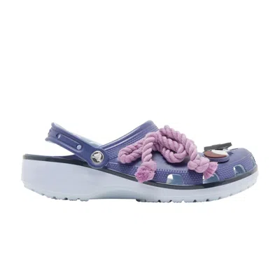 Pre-owned Crocs Naruto Shippuden X Classic Clog 'sasuke' In Purple