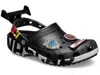 Crocs Men's  Nascar Classic Clogs Black 209474-001 In Animal Print
