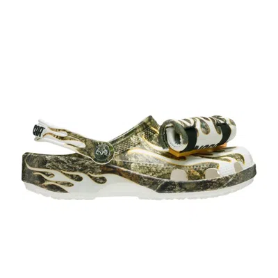 Pre-owned Crocs Nascar X Realtree X Classic Clog 'edge Camo' | Brown | Men's Size 4