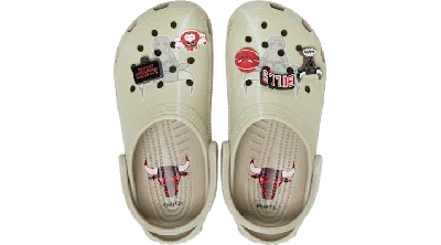Crocs Nba Bulls Elevated Classic Clog In Multi