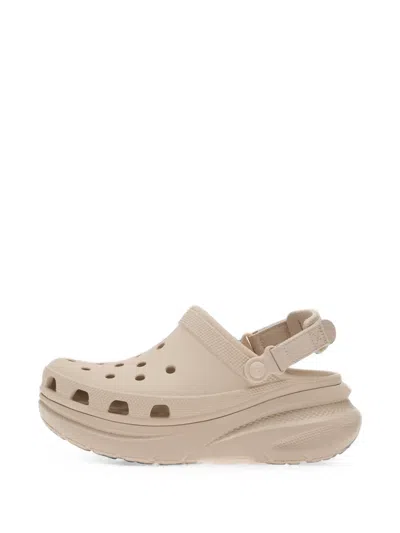 Crocs New Crush Perforated Clogs In Nude