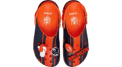 Crocs Nfl Denver Broncos Classic Clog In Multi