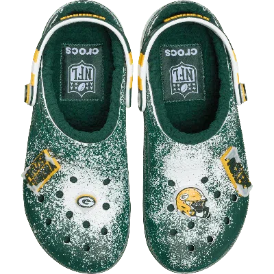 Crocs Nfl Green Bay Packers Classic Lined Clog In Multi