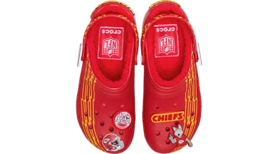Crocs Nfl Kansas City Chiefs Classic Lined Clog In Multi