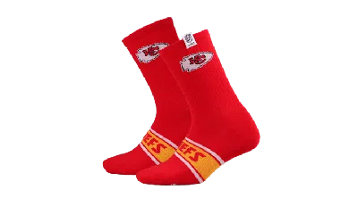 Crocs Nfl Kansas City Chiefs  Socks In Multi