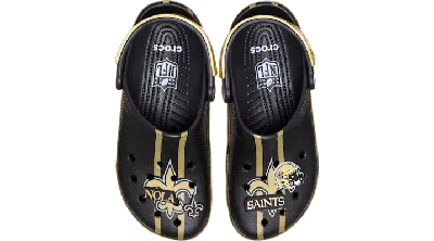 Crocs Nfl New Orleans Saints Classic Clog In Multi