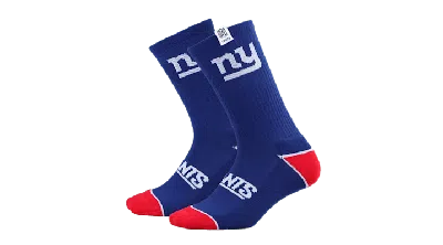 Crocs Nfl New York Giants  Socks In Multi