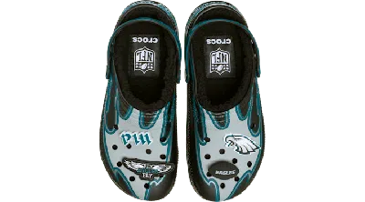 Crocs Nfl Philadelphia Eagles Classic Lined Clog In Multi