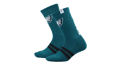 Crocs Nfl Philadelphia Eagles  Socks In Multi