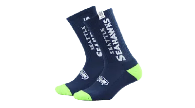Crocs Nfl Seattle Seahawks  Socks In Multi