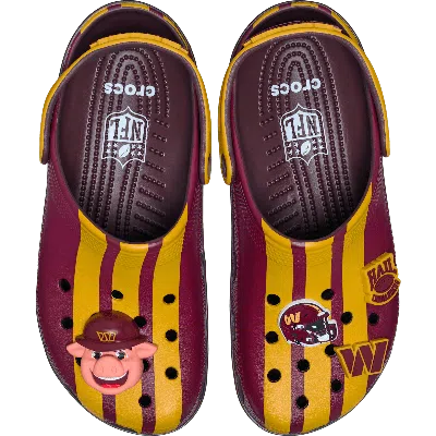 Crocs Nfl Washington Commanders Classic Clog In Animal Print
