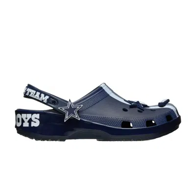 Pre-owned Crocs Nfl X Classic Clog 'dallas Cowboys' | Blue | Men's Size 11