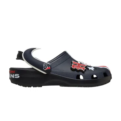 Pre-owned Crocs Nfl X Classic Clog 'houston Texans' | Blue | Men's Size 5