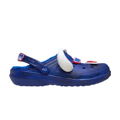 Pre-owned Crocs Nfl X Classic Lined Clog 'buffalo Bills' | Blue | Men's Size 12
