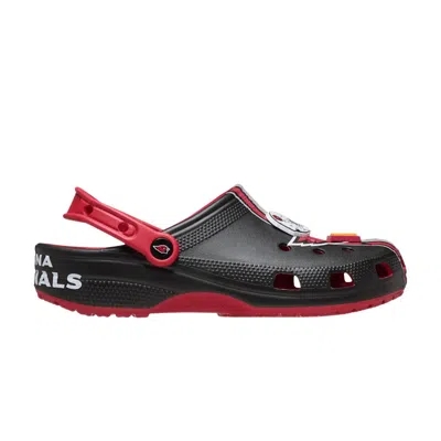 Pre-owned Crocs Nfl X  Classic Clog 'arizona Cardinals' | Black | Men's Size 8