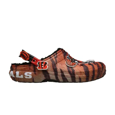 Pre-owned Crocs Nfl X  Classic Clog 'cincinnati Bengals' | Orange | Men's Size 7