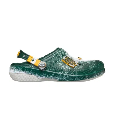Pre-owned Crocs Nfl X  Classic Clog 'green Bay Packers' | Men's Size 16