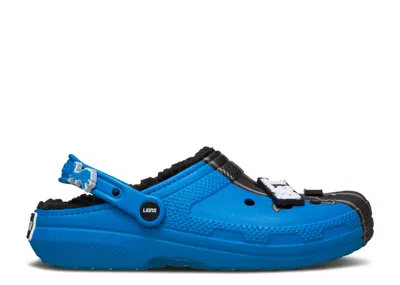 Crocs Nfl X  Classic Lined Clog 'detroit Lions' In Blue