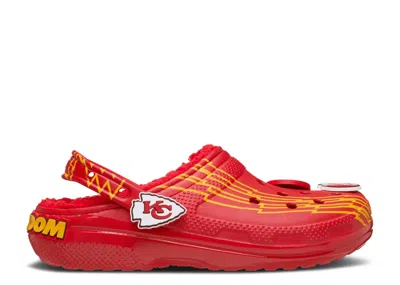 Crocs Nfl X  Classic Lined Clog 'kansas City Chiefs' In Red