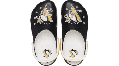 Crocs Nhl Pittsburgh Penguins Classic Clog In White