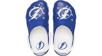 Crocs Nhl Tampa Bay Lightning Classic Clog In White