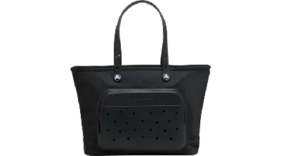 Crocs Nylon Tote In Black
