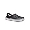Crocs Off Court 208371-001 Clogs Mens 3 Black White Slip On Casual Shoes Khd1442