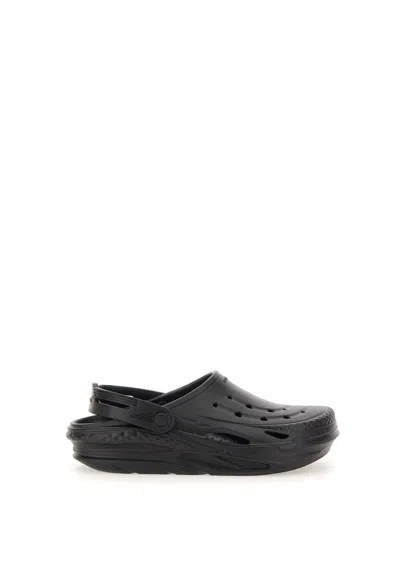 Crocs Off Grid Clog Mules In Black