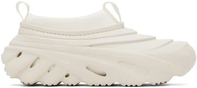 Crocs Off-white Echo Storm Sneakers In Tundra