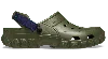 Crocs Offroad Sport Clog In Army Green/navy
