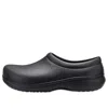 Crocs On The Clock Work Slip On 'black'