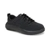 Crocs On The Clock Work Sneaker In Black