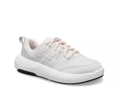 Crocs On The Clock Work Sneaker In Neutral