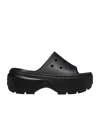 Crocs Open-toed Slippers In Black