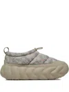 Crocs Overpuff Shorty Slip-on Sneakers In Neutral