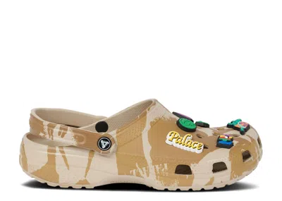 Crocs Palace X  Classic Clog 'tan Camo' In Brown