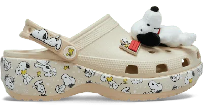 Crocs Peanuts Classic Platform Clog In Multi