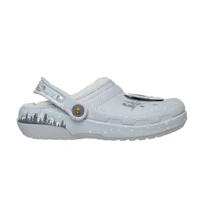 Pre-owned Crocs Peanuts X  Holiday Classic Lined Clog Kids 'multi-color' | Blue | Kid's Size 13