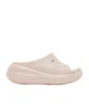 Crocs Perforated Detail Slippers In Nude