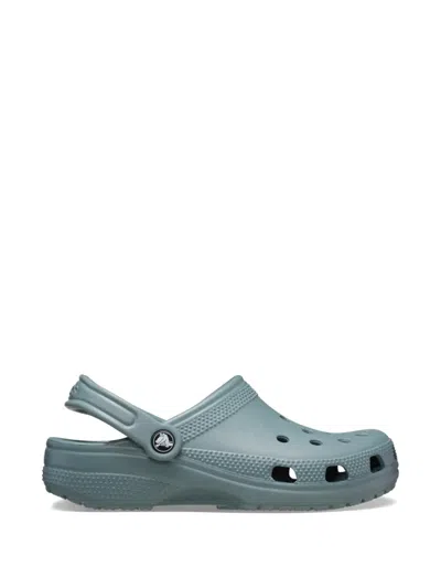 Crocs Perforated Mules In Blue