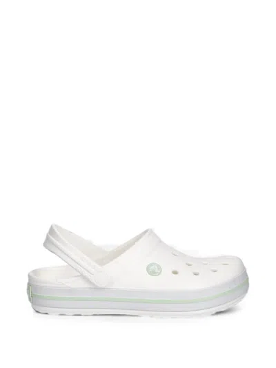 Crocs Perforated Slingback Clogs In White