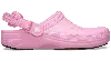 Crocs Pfd Classic Slip Resistant Work Clog In Pink Tweed