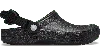 Crocs Pfd Classic Slip Resistant Work Graphic Clog In Black Glitter