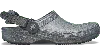 Crocs Pfd Classic Work Graphic Clog In Slate Grey Glitter