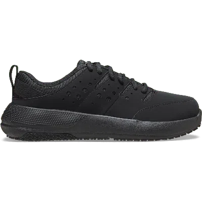 Crocs Pfd Men's On The Clock Work Sneaker Wide In Multi