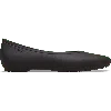 Crocs Pfd On The Clock Work Flat In Black