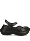 Crocs Phaedra Perforated Slip-ons In Black