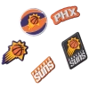 Crocs Phoenix Suns  Nba Phoenix Suns 5 Pack Jibbitz In Multi