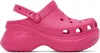Crocs Classic Bae Fuchsia Clog In Dragon Fruit