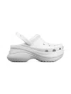Crocs Platform Clogs In White